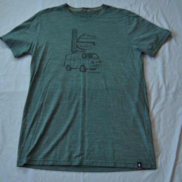 Smartwool Shirt Green Small - Picture 1 of 9